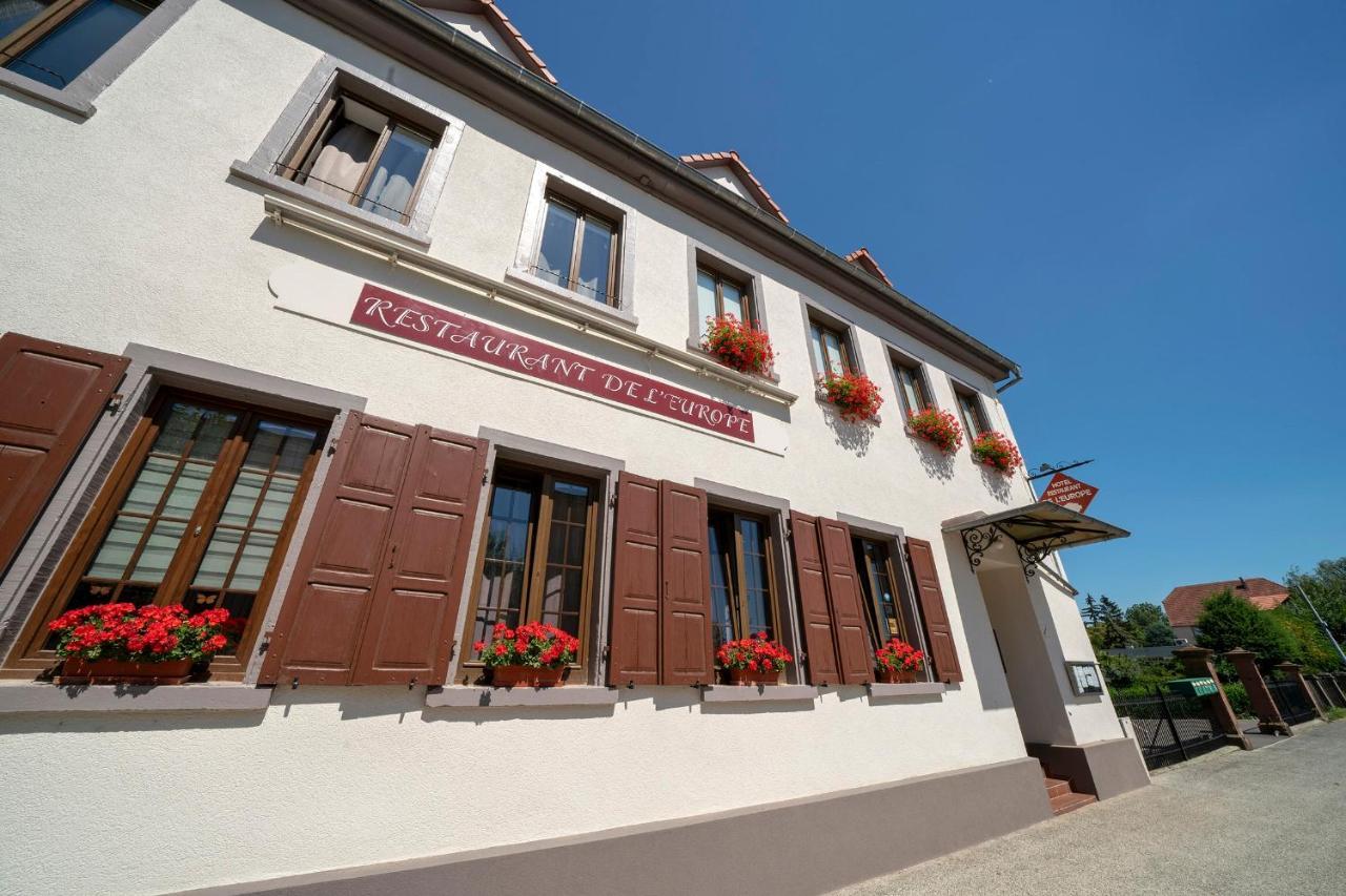 Hotel Restaurant De L'Europe 维桑堡 外观 照片